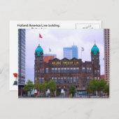 Holland America Line Building, Rotterdam Briefkaart (Voorkant / Achterkant)