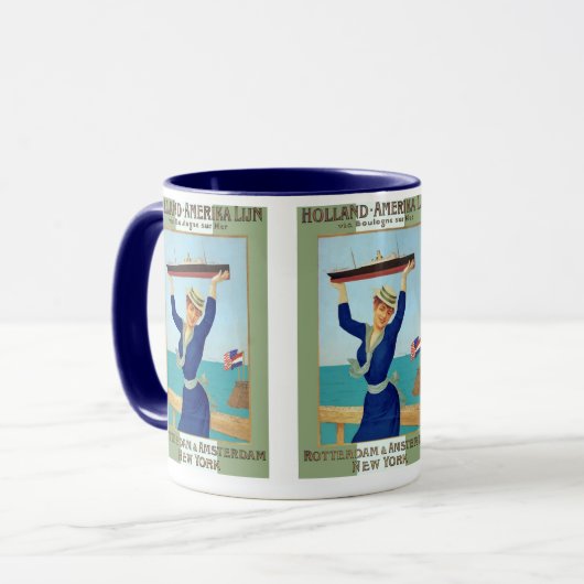 Holland America Line Mok (Voorkant links)