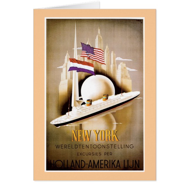 Holland America Line New York (Voorkant)