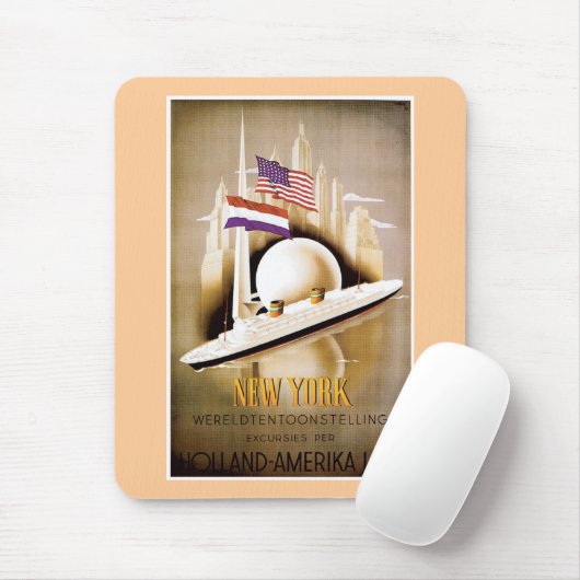Holland America Line New York Muismat (Met muis)
