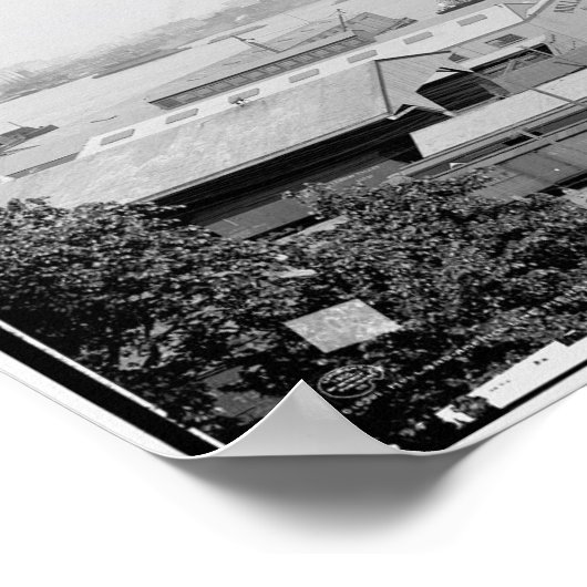 Holland-America Line piers, Hoboken, N.J. c1905 Poster (Hoek)