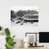 Holland American Docks: 1900 Poster (Thuiskantoor)
