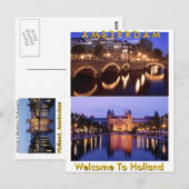 HOLLAND BRIEFKAART (Voorkant / Achterkant)