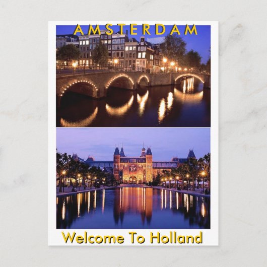 HOLLAND BRIEFKAART (Voorkant)