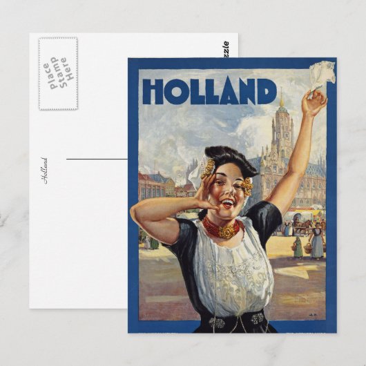 Holland Briefkaart (Voorkant / Achterkant)