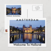 HOLLAND BRIEFKAART (Voorkant / Achterkant)