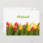 Holland, Briefkaart van de tuinbouw van de lente (Voorkant / Achterkant)
