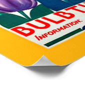 Holland Bulb Time Poster (Hoek)