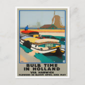Holland bulb time vintage Briefkaart (Voorkant)