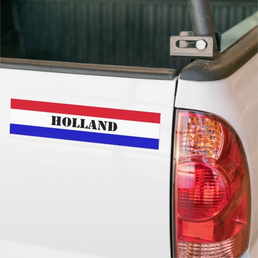 Holland Bumpersticker (Op Truck)