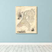 Holland Canvas Afdruk (Insitu (Houten vloer))