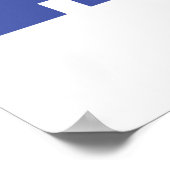 Holland cartoon map poster (Hoek)