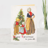 Holland Christmas Kaart (Voorkant)