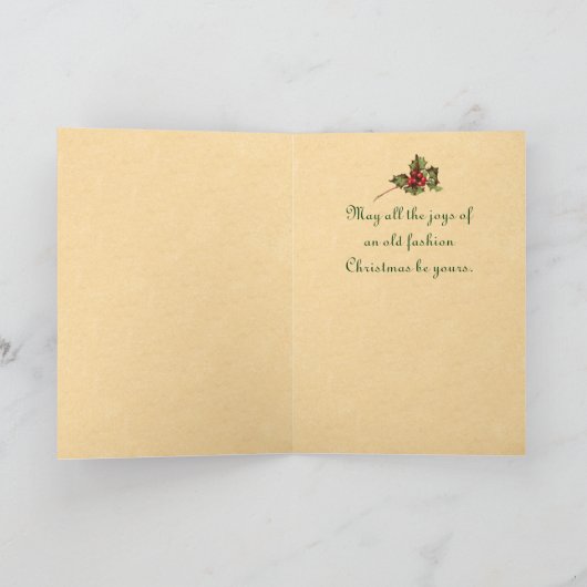 Holland Christmas Kaart (Binnen)