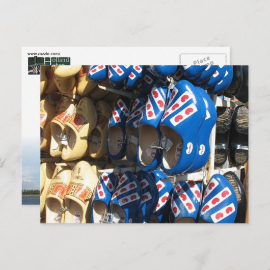 Holland Clogs Photo Briefkaart (Voorkant / Achterkant)