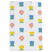 Holland Days Tulp Lente Folk Bloemen Pasen Medium Cadeauzakje (Voorkant)