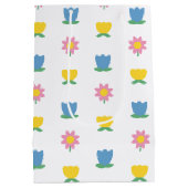 Holland Days Tulp Lente Folk Bloemen Pasen Medium Cadeauzakje (Achterkant)