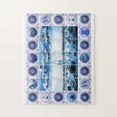  Holland Delftware Style Mural Legpuzzel (Verticaal)