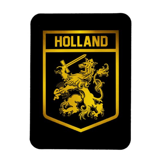 Holland Emblem Magneet (Verticaal)