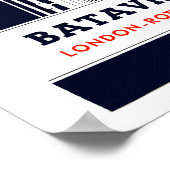 Holland Engeland Poster (Hoek)