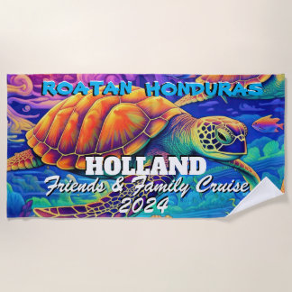 Holland Familie & Vrienden Strandhanddoek - Roatan Strandlaken