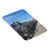 Holland fiets parkeerfriet magnet magneet (Rechterzijde)