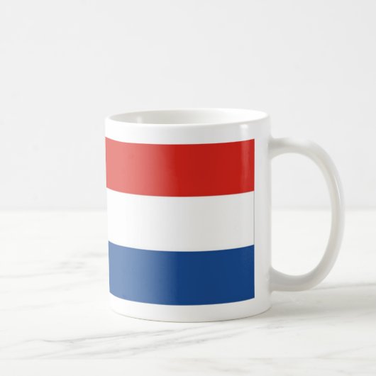 Holland Flag Coffee Mok (Rechts)