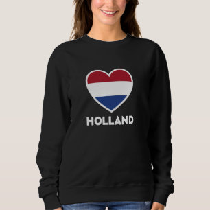 Holland Flag Netherlands Heart Trui