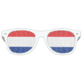 Holland Flag Retro Zonnebril (Voorkant)