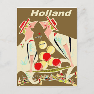 Holland, grappige vintage briefkaart