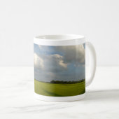 Holland Grass-land Panorama Landscape Coffee Mok (Voorkant rechts)
