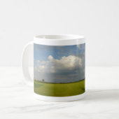 Holland Grass-land Panorama Landscape Coffee Mok (Voorkant links)
