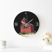 HOLLAND HARBOR LIGHT GROTE KLOK (Huis)