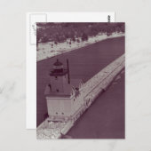 Holland Harbor Lighthouse Briefkaart (Voorkant / Achterkant)