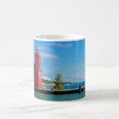 Holland Harbor Lighthouse Koffiemok (Center)