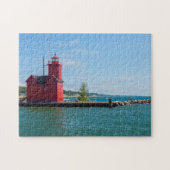 Holland Harbor Lighthouse Legpuzzel (Horizontaal)