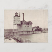 Holland Harbour Lighthouse 2 Briefkaart (Voorkant)