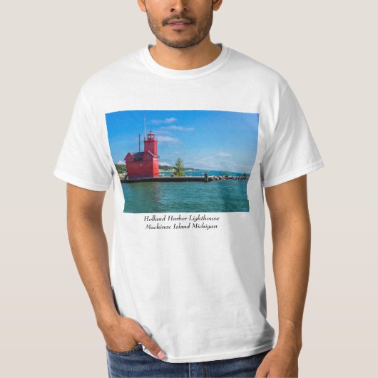 Holland Harbour Lighthouse T-Shirt (Voorkant)
