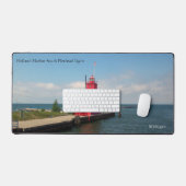 Holland Harbour South Pierhead Light bureaumat (Keyboard & Muis)
