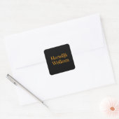 Holland - HarWelkom bij de website Vierkante Sticker (Envelop)