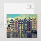 Holland  huizen briefkaart (Voorkant / Achterkant)