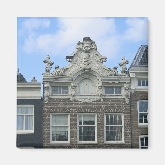 Holland Huizen Koelkast Magneet (Voorkant)