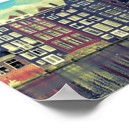 Holland  huizen poster (Hoek)