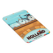 Holland "Ik zal handhaven" Fietsposter. Magneet (Rechterzijde)