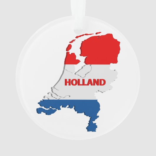 Holland-kaart Ornament (achterkant)