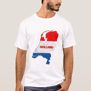 Holland-kaart T-shirt