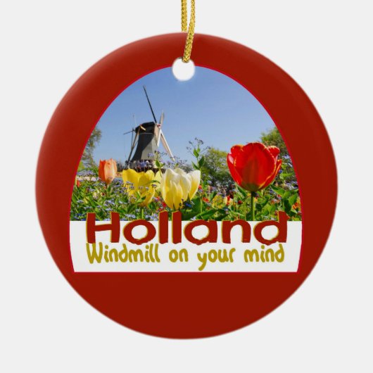 HOLLAND KERAMISCH ORNAMENT (Voorkant)