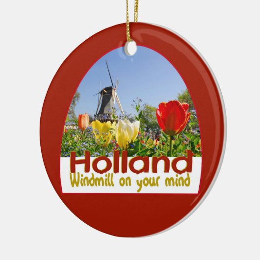 HOLLAND KERAMISCH ORNAMENT (Links)