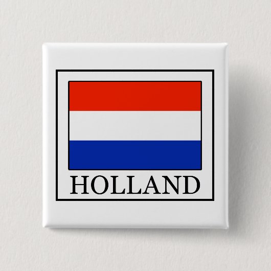 Holland-knop Vierkante Button 5,1 Cm (Voorkant)