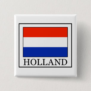Holland-knop Vierkante Button 5,1 Cm